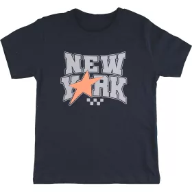 Alme New York sötétkék fiú póló