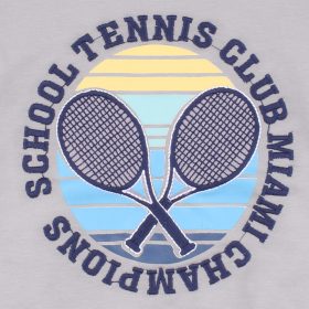 ALG Tennis szürke fiú pulóver