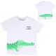 ALG Krokodilos fehér kisfiú póló