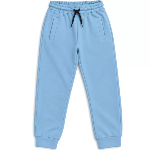 ALG Kék fiú meleg, belül bolyhos melegítőnadrág