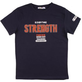 ALG Strength kék fiú póló