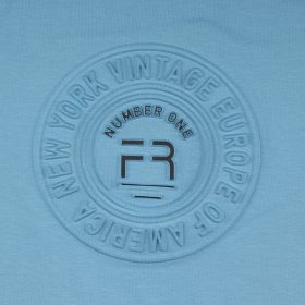 ALG Feliratos kék fiú póló