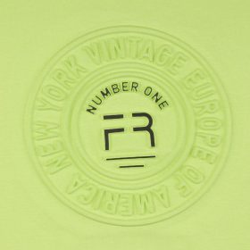 ALG Feliratos lime fiú póló