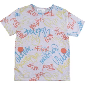 Essu Citrom-kékfeliratos fiú póló