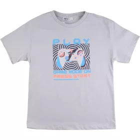 HSG Kontrolleres szürke fiú póló