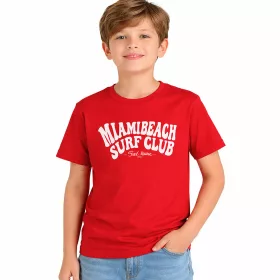 Essu Miami beach piros fiú póló