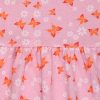 Essu Pillangós rózsaszín rövidujjú kislány ruha 