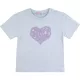 HSG Szíves kék kislány felső