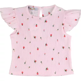 ALG Virágos rózsaszín kislány szett