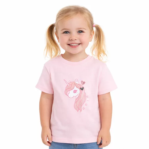 ALG Unikornis rózsaszín kislány felső