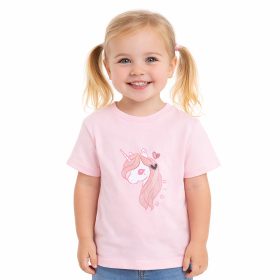 ALG Unikornis rózsaszín kislány felső