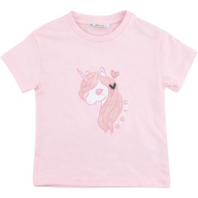 ALG Unikornis rózsaszín kislány felső