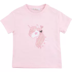ALG Unikornis rózsaszín kislány felső