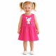 Alme Nyuszis pink kislány ruha