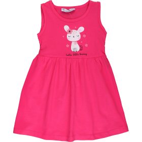 Alme Nyuszis pink kislány ruha
