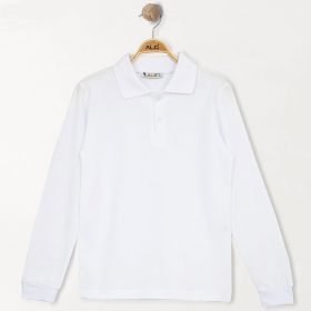 ALG Fehér fiú pamut felső