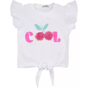 ALG Cseresznyés fehér kislány felső
