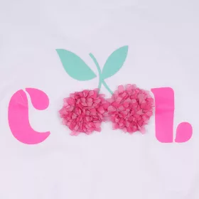 ALG Cseresznyés fehér kislány felső