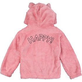 ALG Macis rózsaszín kislány polár melegítőfelső