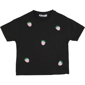 ALG Epres fekete kislány felső