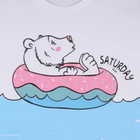 ALG Jegesmedvés fehér kislány felső