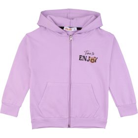 ALG Macis lila kislány belül bolyhos melegítőfelső