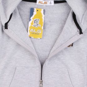 ALG Macis szürke kislány belül bolyhos melegítőfelső