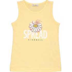 Alme Virágos sárga lány felső