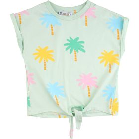 ALG Pálmafás zöld lány felső