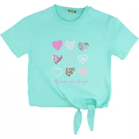 ALG Szíves menta lány felső