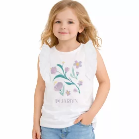 ALG Virágos törtfehér lány felső