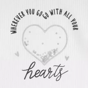 ALG Szíves bordázott ekrü lány felső