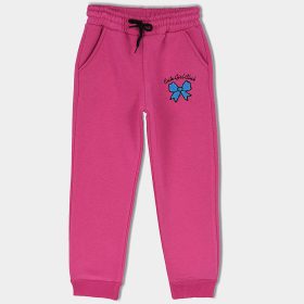   ALG Masnis fukszia belül bolyhos zsebes lány melegítőnadrág