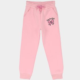   ALG Masnis rózsaszín belül bolyhos zsebes lány melegítőnadrág