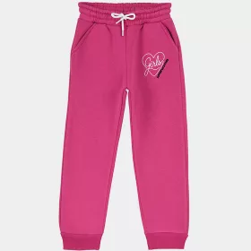   ALG Girls fukszia belül bolyhos zsebes lány melegítőnadrág