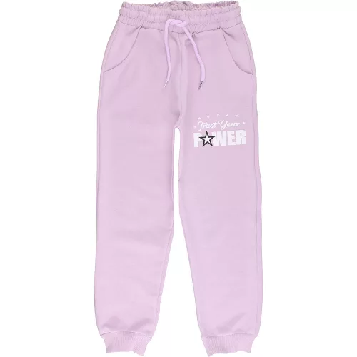 Alme Power lila lány zsebes melegítőnadrág