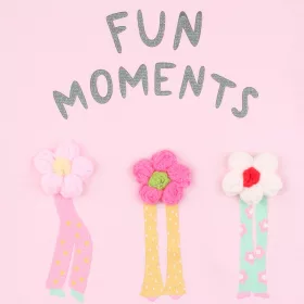 ALG Virágos rózsaszín lány felső