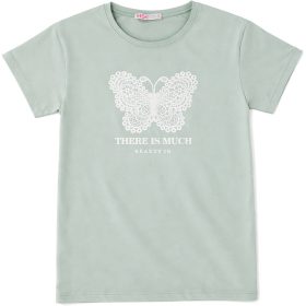 HSG Pillangós zöld lány felső