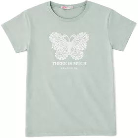 HSG Pillangós zöld lány felső