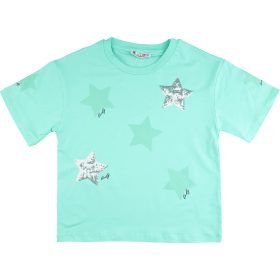 ALG Flittercsillagos menta lány felső