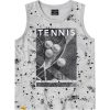 Quimby Tennis szürke kisfiú trikó