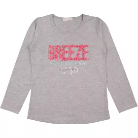 Breeze Breeze szürke kislány felső