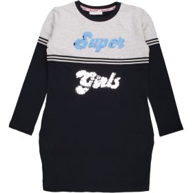 Breeze Super éjkék kislány ruha