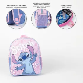 Stitch rózsaszín lány hátizsák