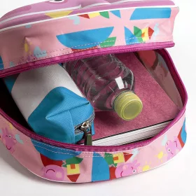 Peppa malac rózsaszín 3D kislány hátizsák