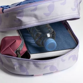 Stitch lila 3D kislány hátizsák