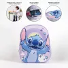 Stitch lila 3D kislány hátizsák