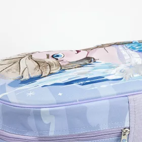 Jégvarázs Elsa lila-kék 3D kislány hátizsák