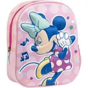 Minnie egér rózsaszín 3D kislány hátizsák