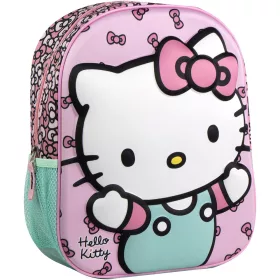 Hello Kitty rózsaszín 3D kislány hátizsák